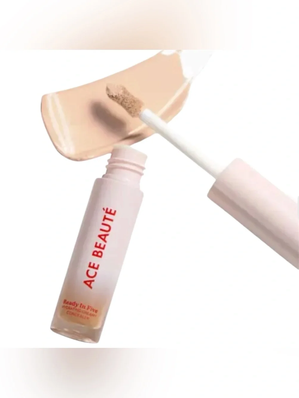 ACE BEAUTÉ Ready In Five Hydrating Creamy Concealer in F2, Full Size (2.6 ml)